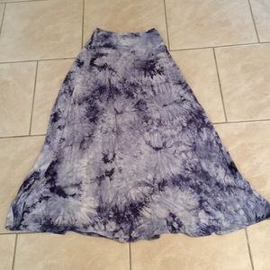 Bobeau maxi skirt